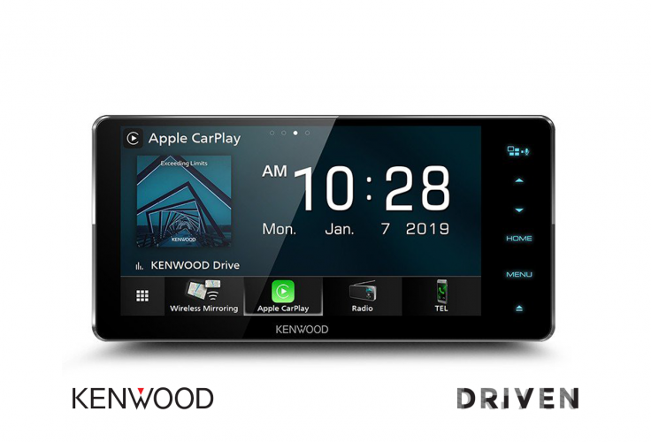 Kenwood DDX919WS Wireless CarPlay Driven Sound Vision Technology